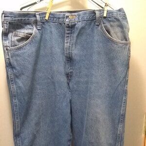 Wrangler men's jeans 42 x 32 all cotton